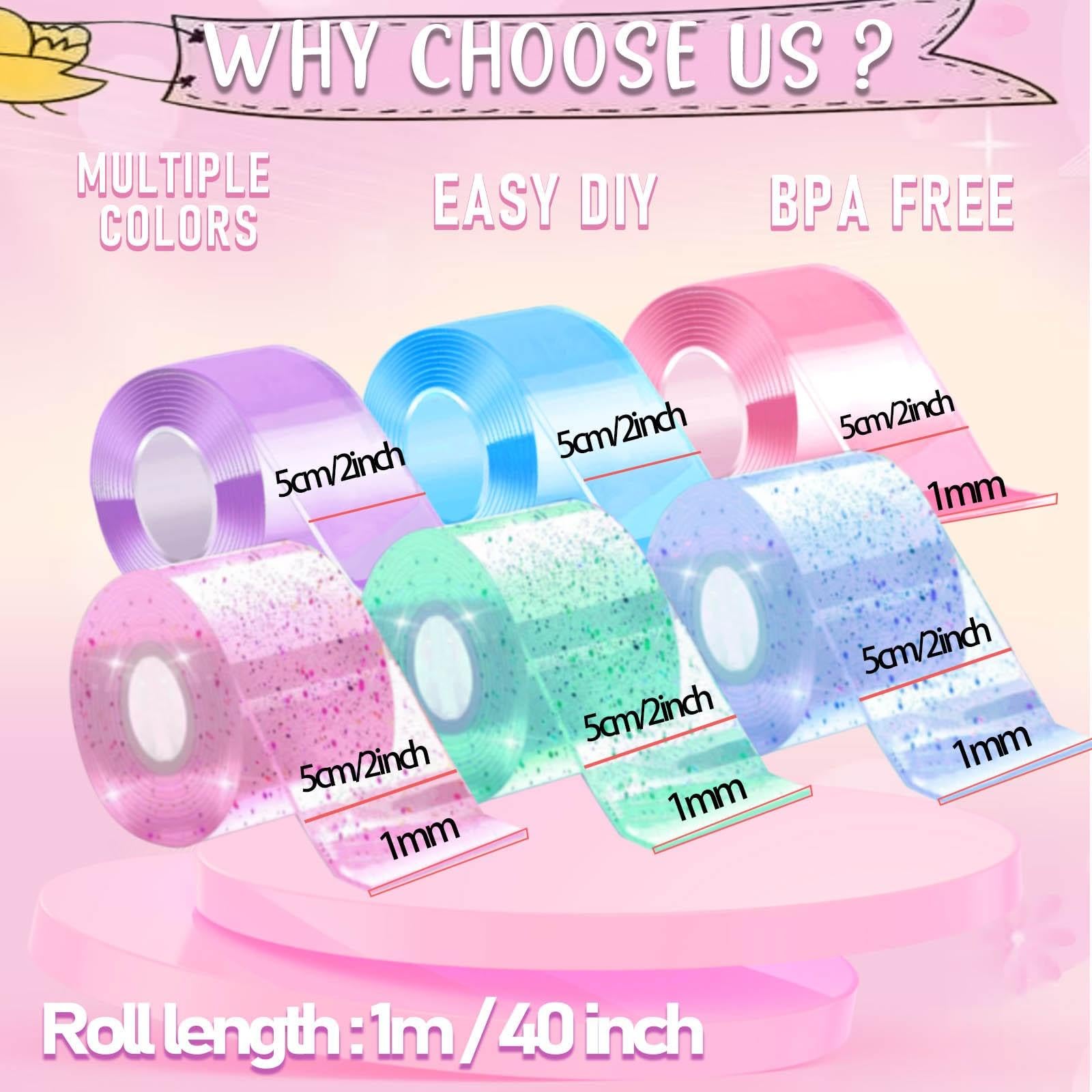 BENWIL Nano Tape Bubbles Kit in action for easy kid-friendly crafting