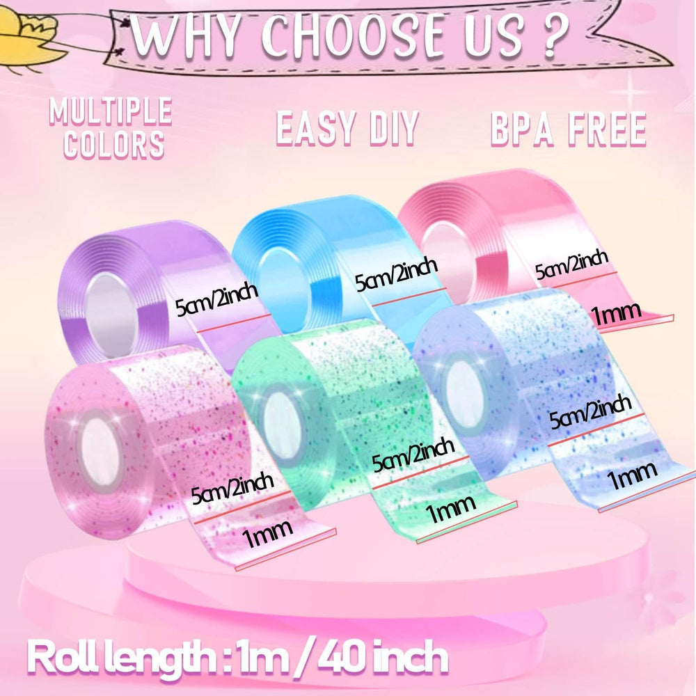 BENWIL Nano Tape Bubbles Kit in action for easy kid-friendly crafting
