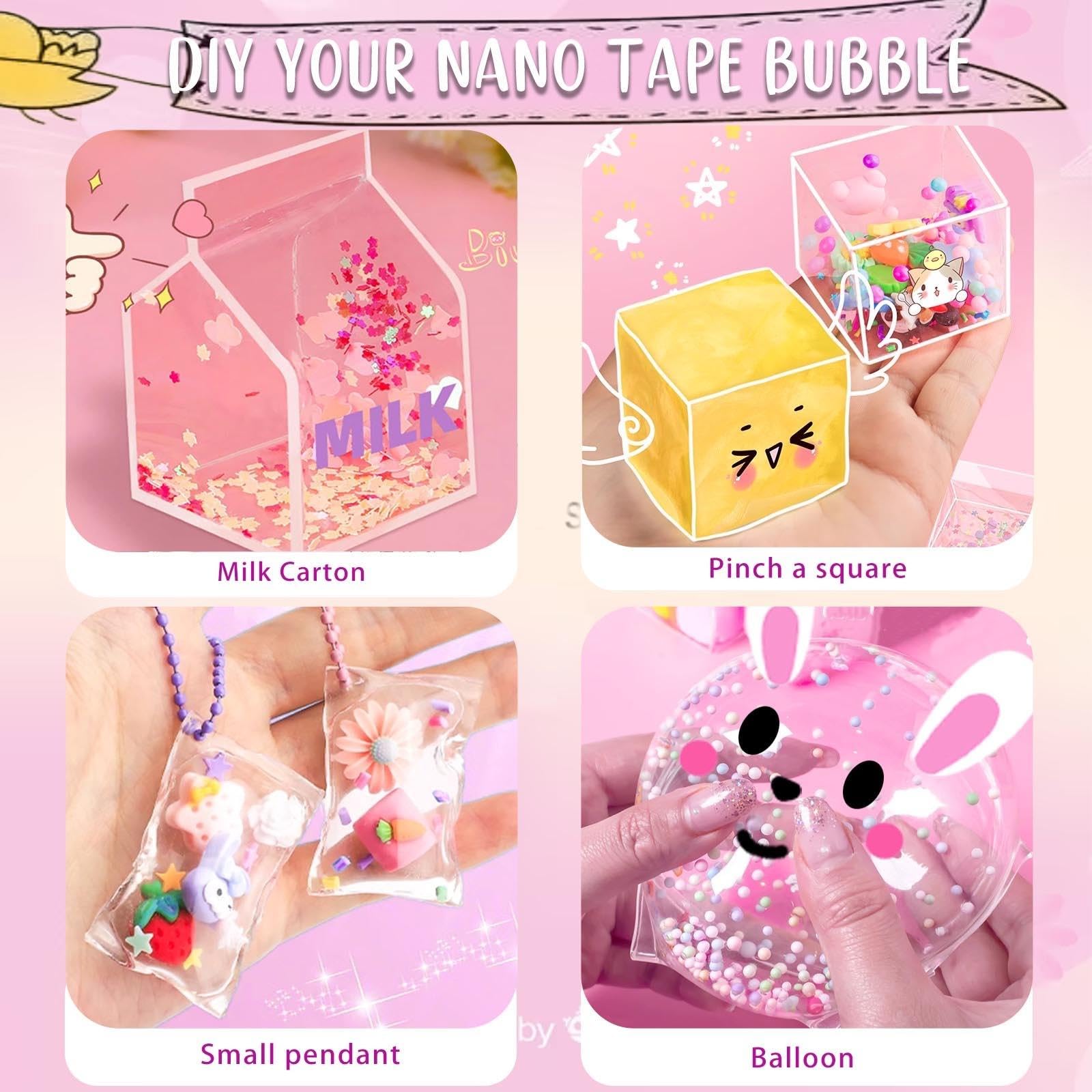 BENWIL Nano Tape Bubbles Kit using hair dryer to seal edges safely