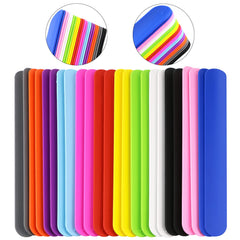 Bercoor soft silicone wrist bands gentle on skin for long party sessions
