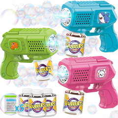 Beria bubble guns 3-pack ready for vibrant backyard play