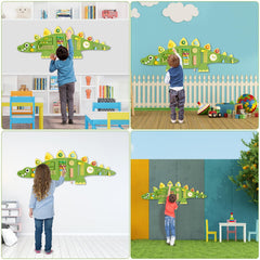Beright Dinosaur Wall Panel Wall Mount Instructions simplify setup in classrooms or homes.