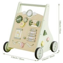 Beright walker features xylophone for sensory play and musical engagement