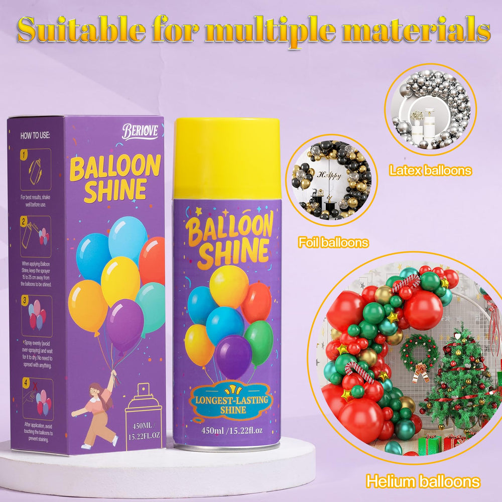 BERIOVE finish ideal for birthdays and weddings