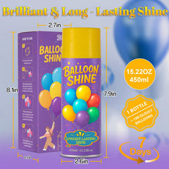 BERIOVE spray on foil balloons for quick gloss