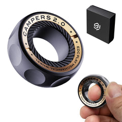 Berotok fidget ring with internal magnet slots for focused sensory engagement.