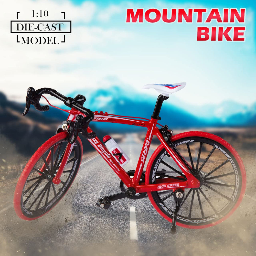 Berry President red MTB model close-up, high-quality materials promise durable desktop companion.