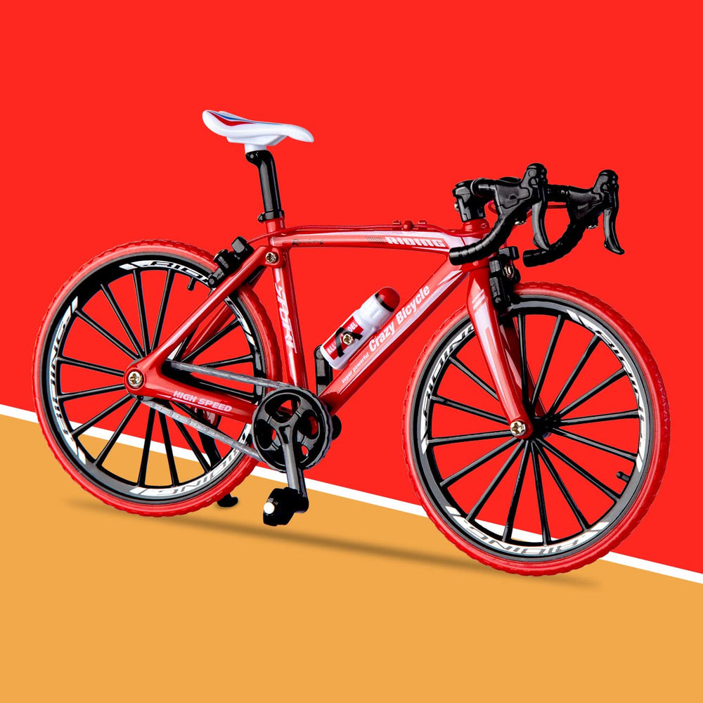 Berry President 1:8 scale MTB model, side view, enhances collectible bike displays.
