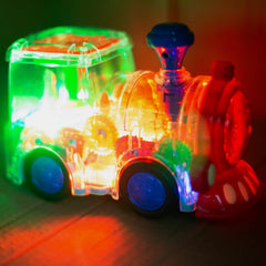 Berry President battery-powered train requires AA batteries for extended use.