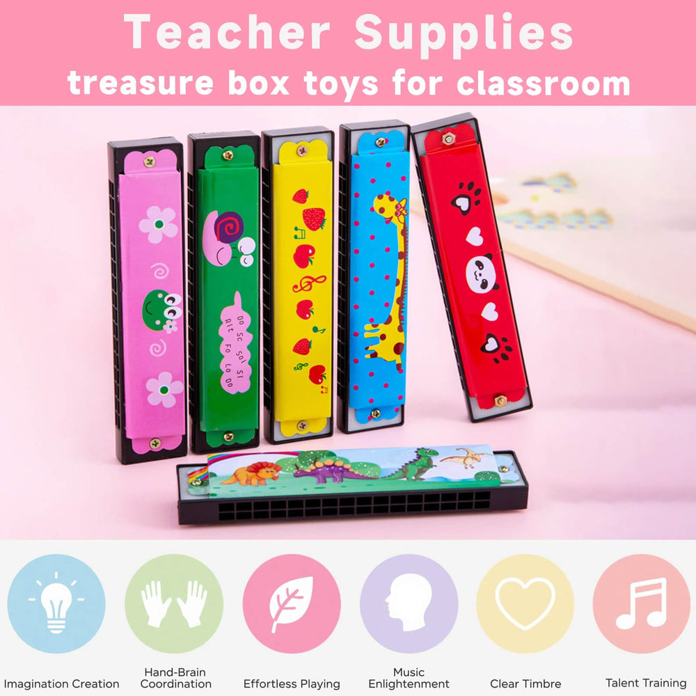 Bertork gift bag stuffer harmonica adds playful entertainment.