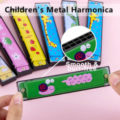 Bertork kid friendly harmonica design for easy safe exploration.