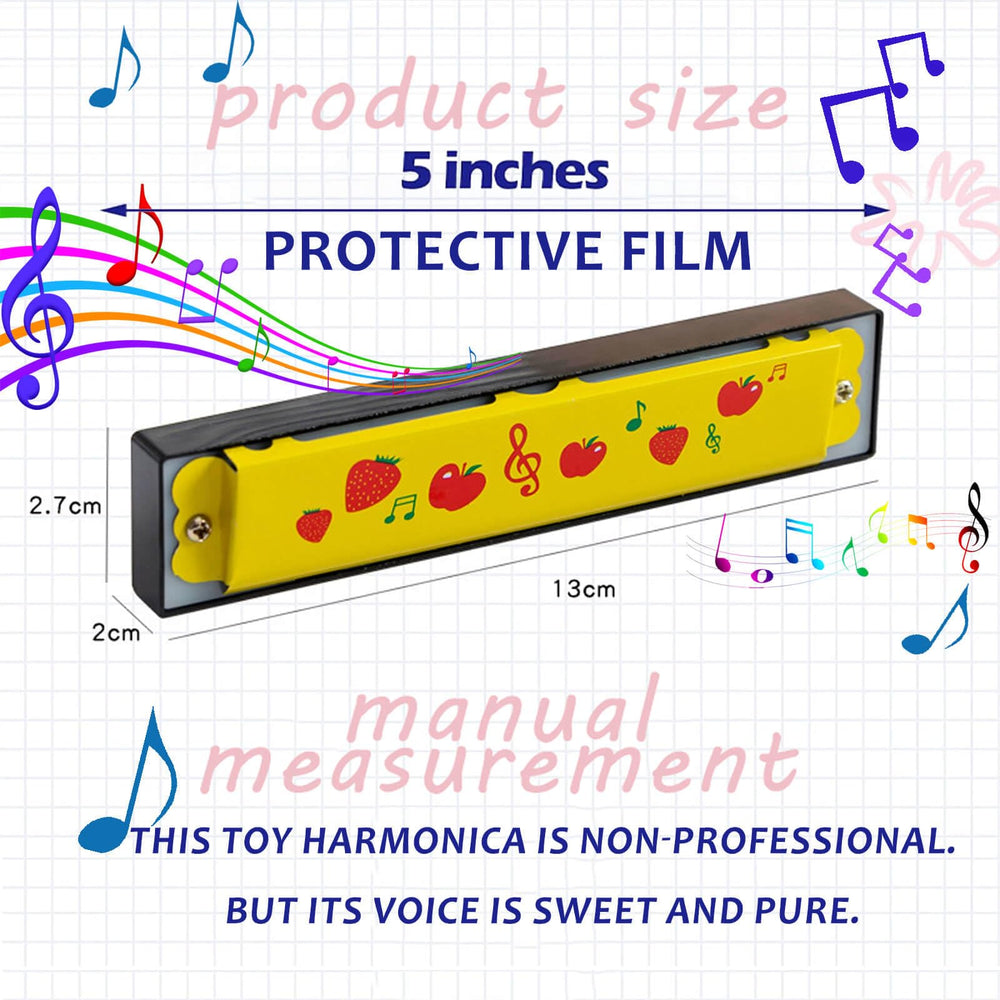 Bertork safe lightweight harmonicas for beginners among kids.