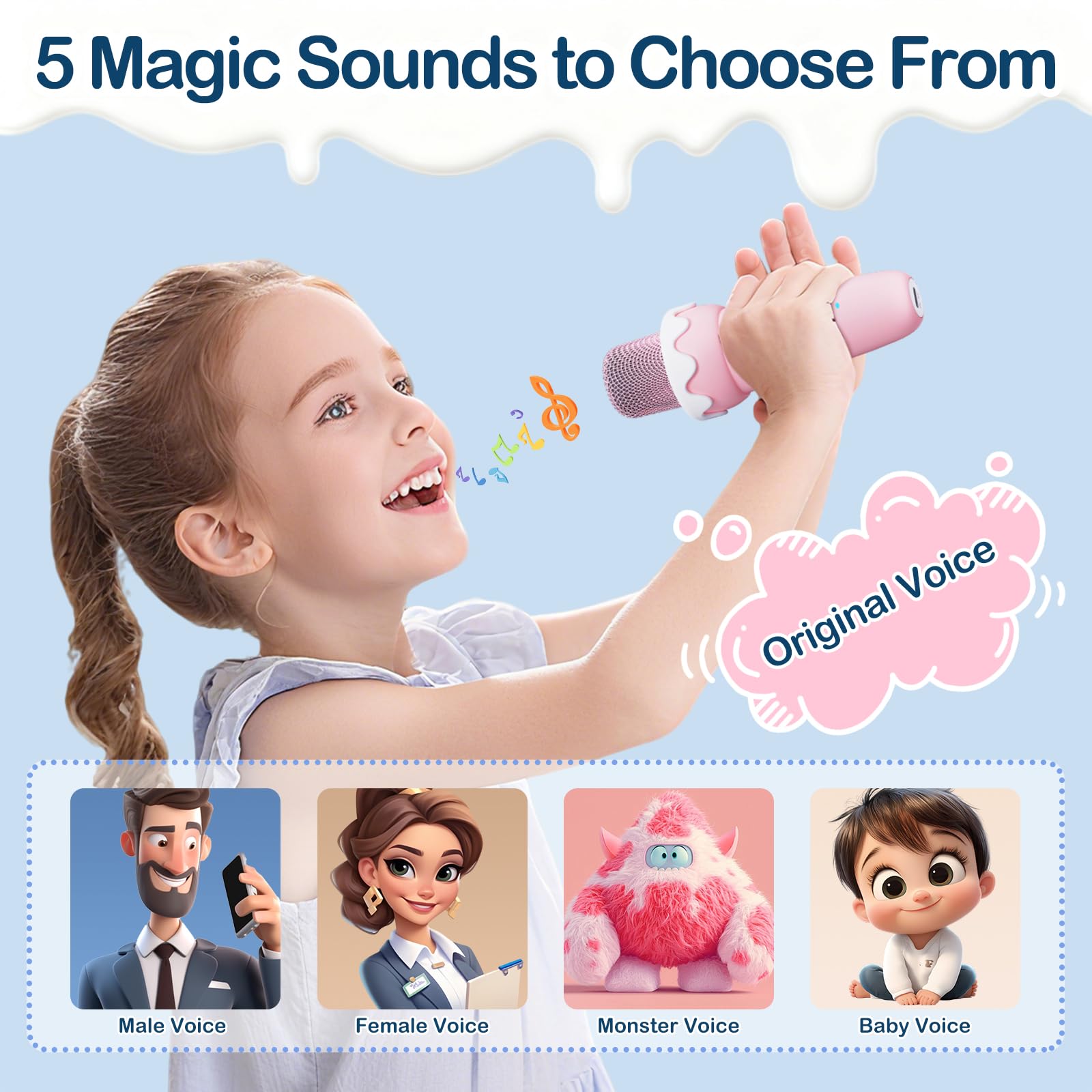 BESCOST battery lasts up to 8 hours for non-stop play.