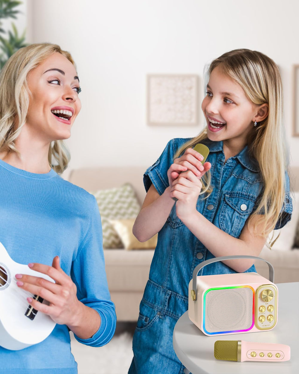 BESCOST karaoke machine battery powers hours of on the go entertainment