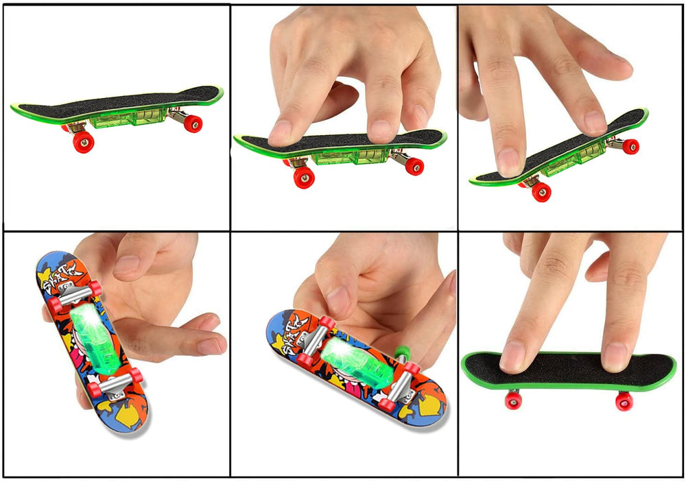 Beselley gift-ready finger skateboards ideal for prizes, party favors, and stocking stuffers.