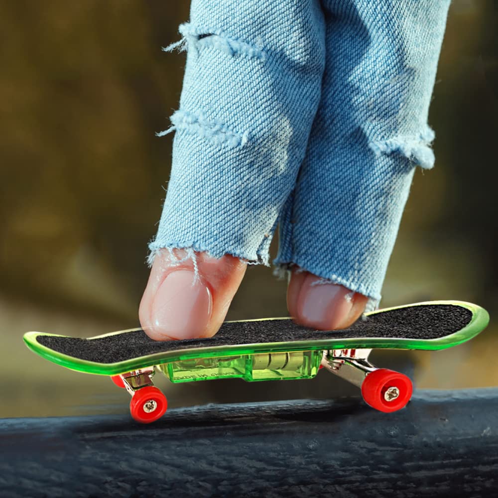 Beselley mini finger skateboards with deep concave and high kicks for stable tricks.