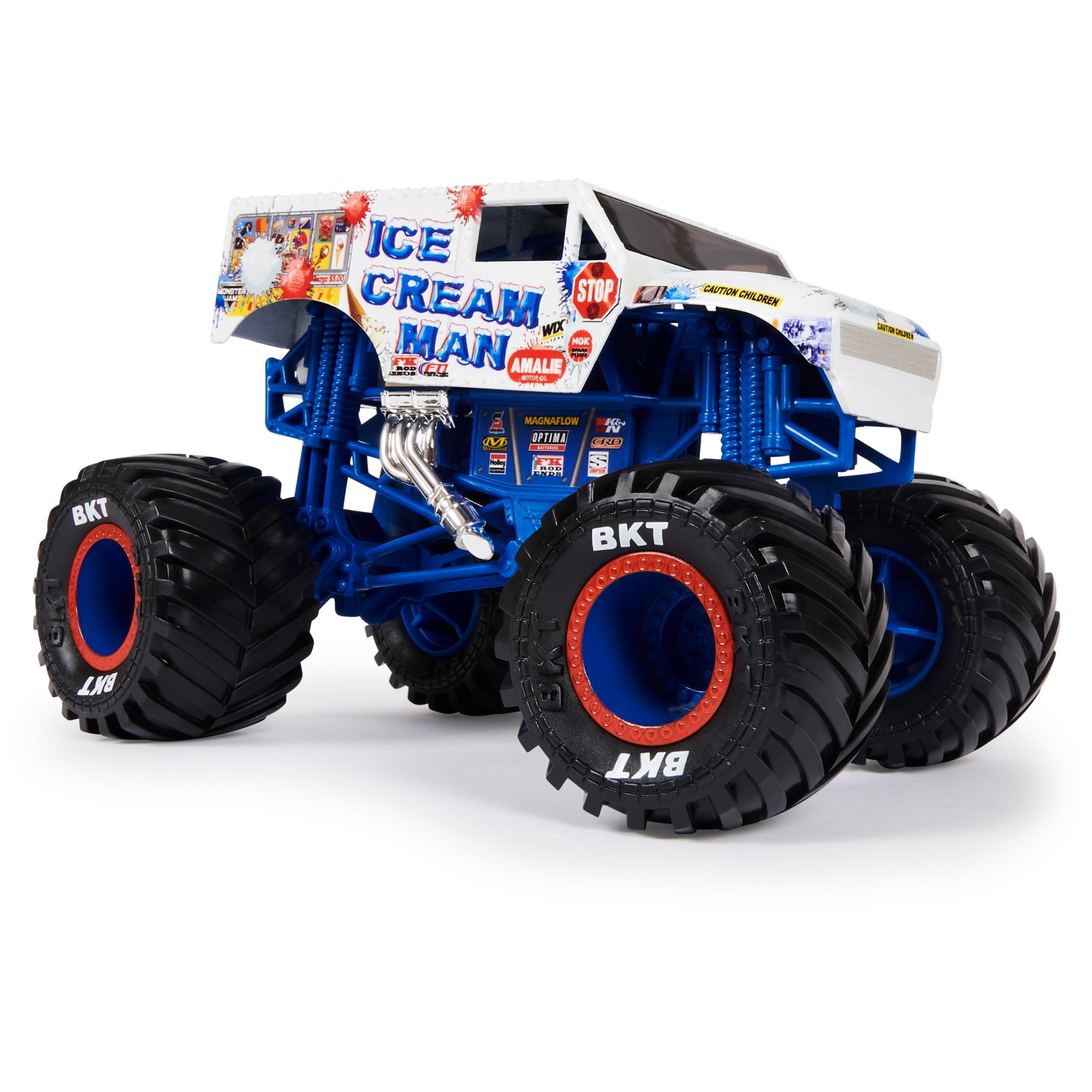Beseloa Monster Jam truck graphics emphasize realism and display value