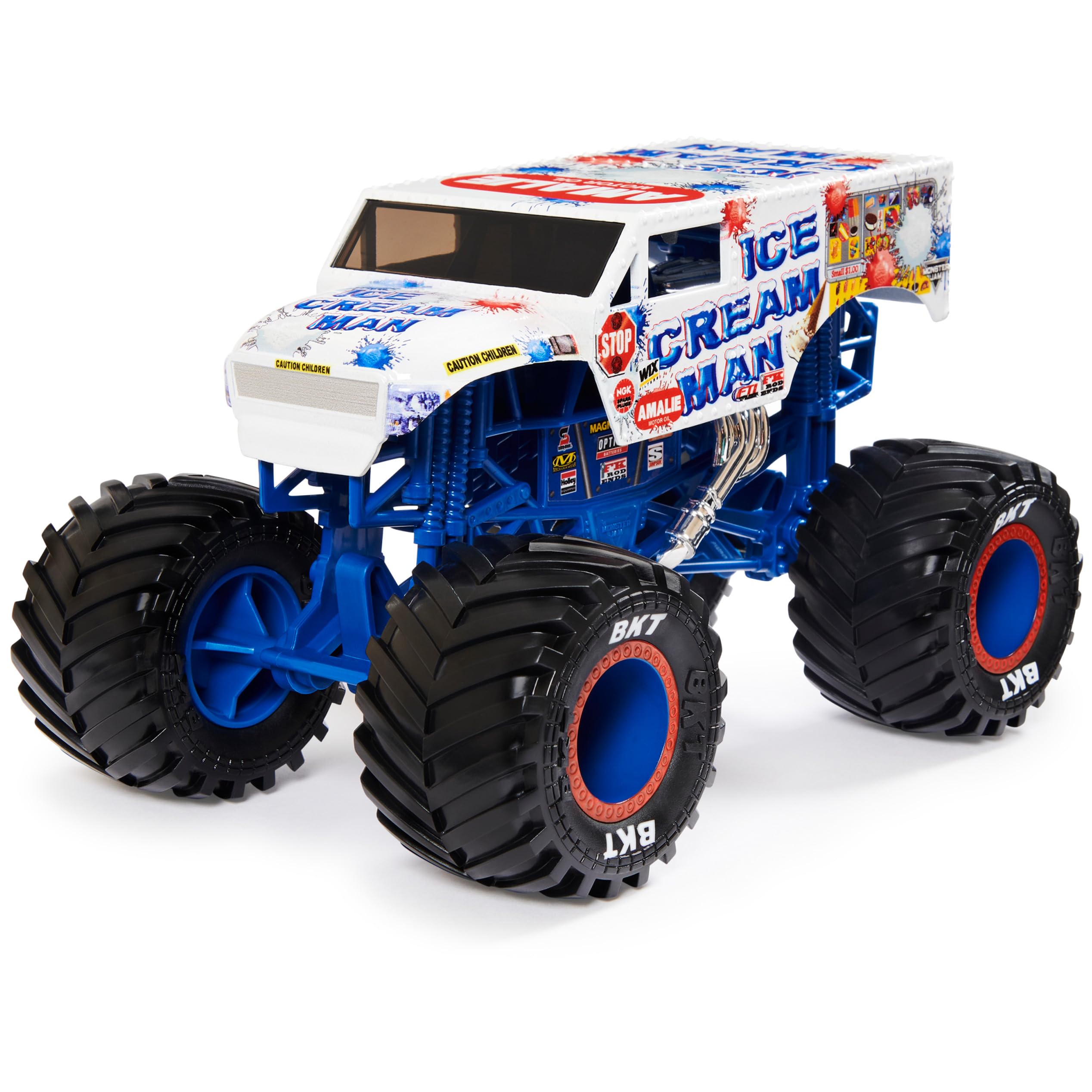 Beseloa Monster Jam truck with working suspension for dynamic play
