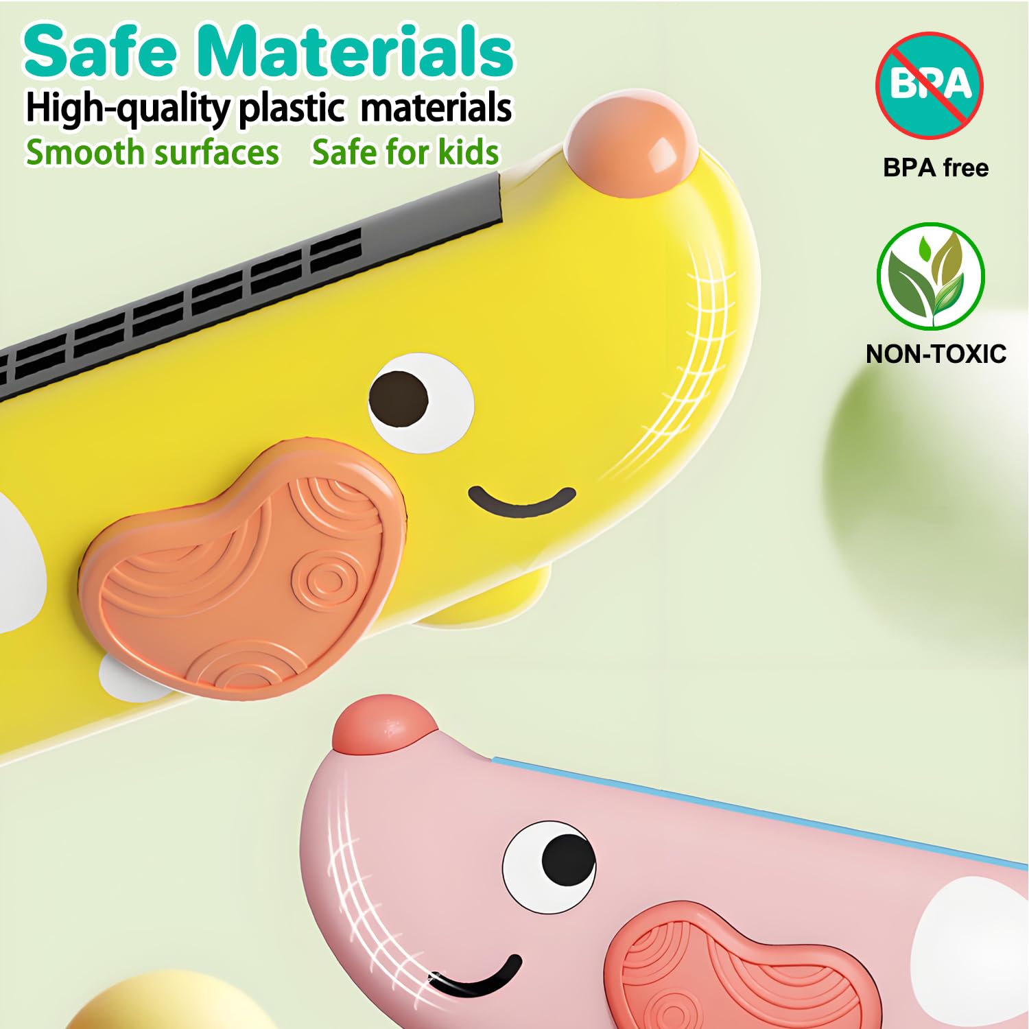 Besiciwiin harmonica kids learning — supports listening skills and fine motor development.