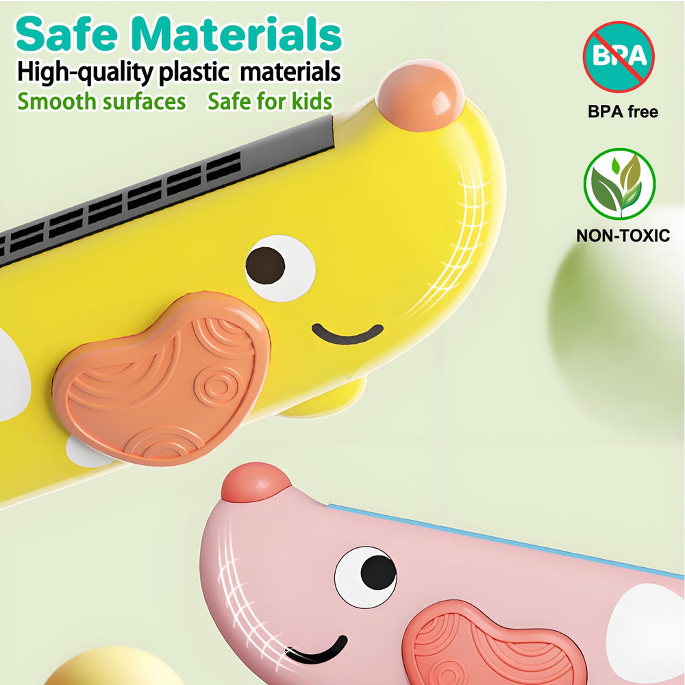 Besiciwiin harmonica kids learning — supports listening skills and fine motor development.