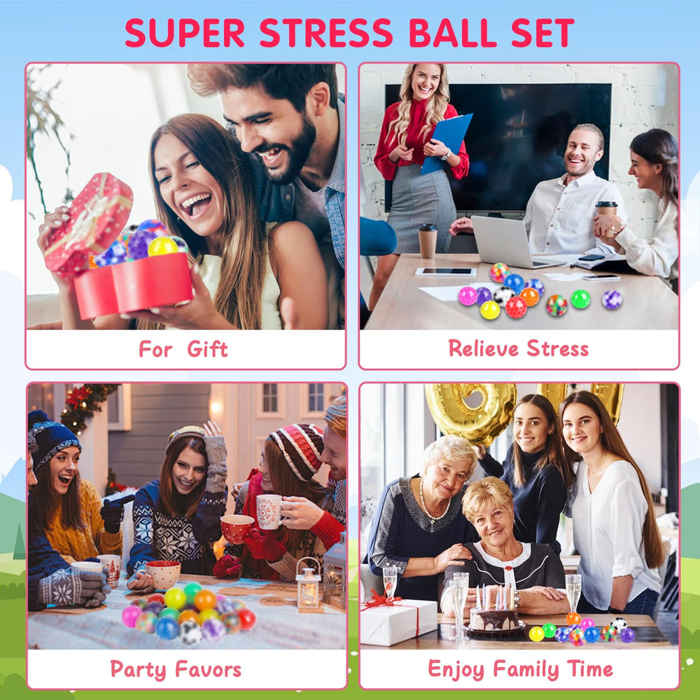 BESNEL basket stuffer stress balls for parties and gifts