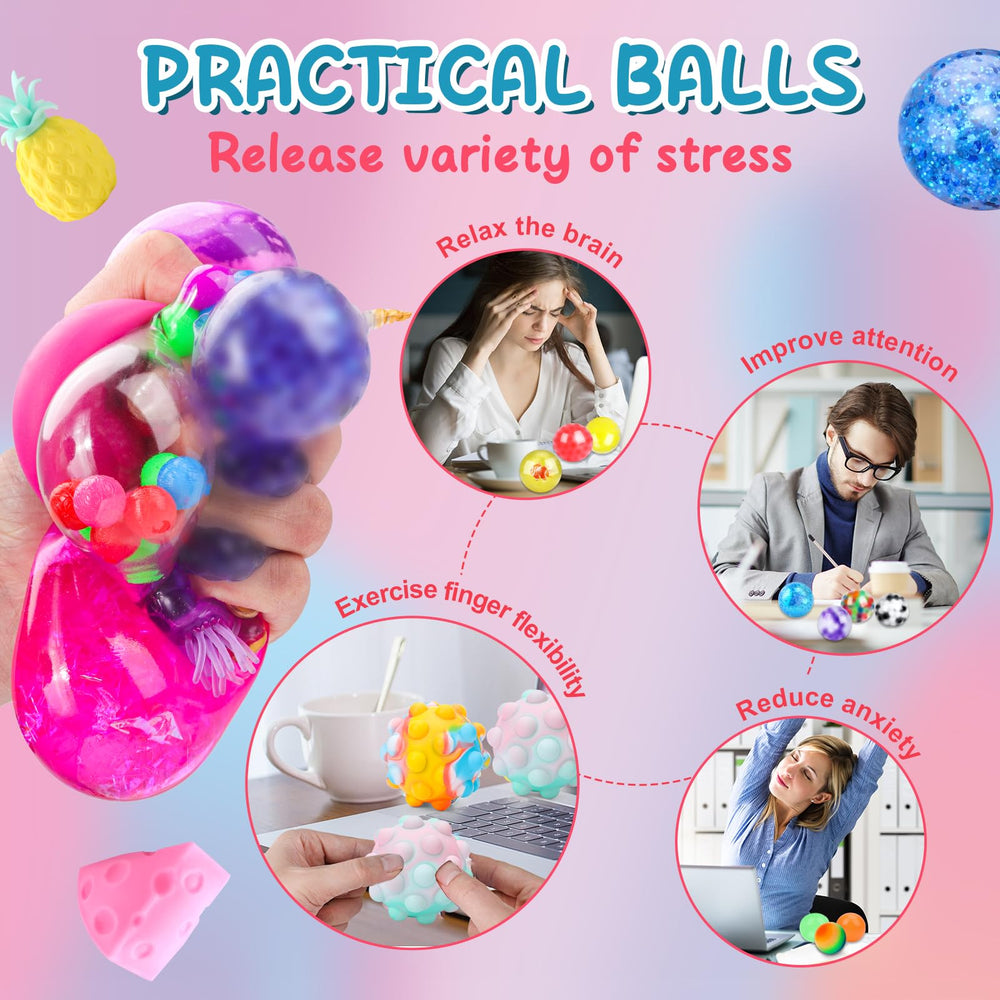 BESNEL easy-clean stress ball ready for washing with soap and water.