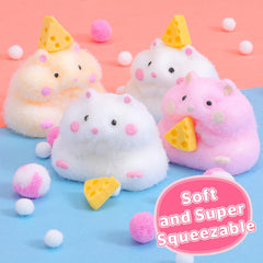 BESNEL hamster toy in PVC bag with chain for portable play.
