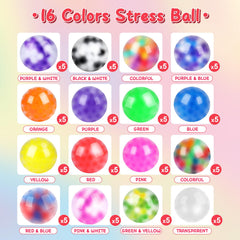 BESNEL palm-sized stress ball fits pockets and bags for on-the-go relief.