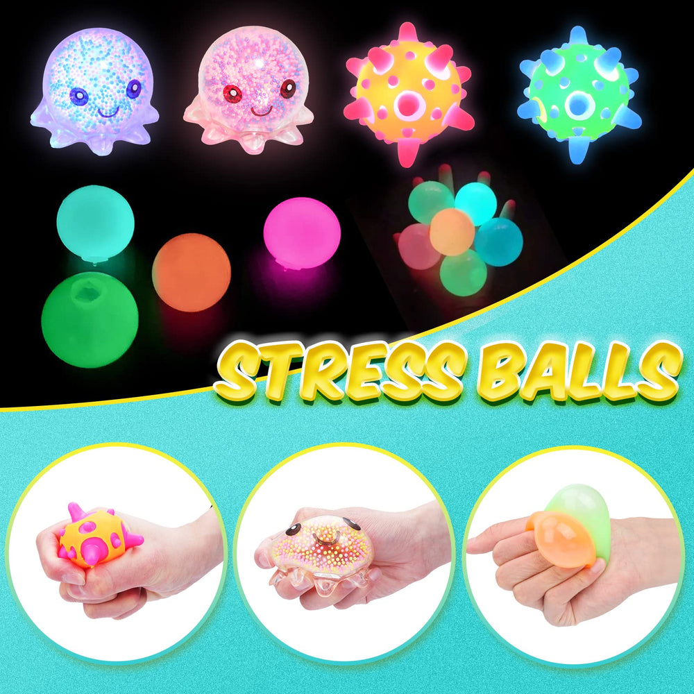 BESNEL squishy balls with soft textures for tactile relief