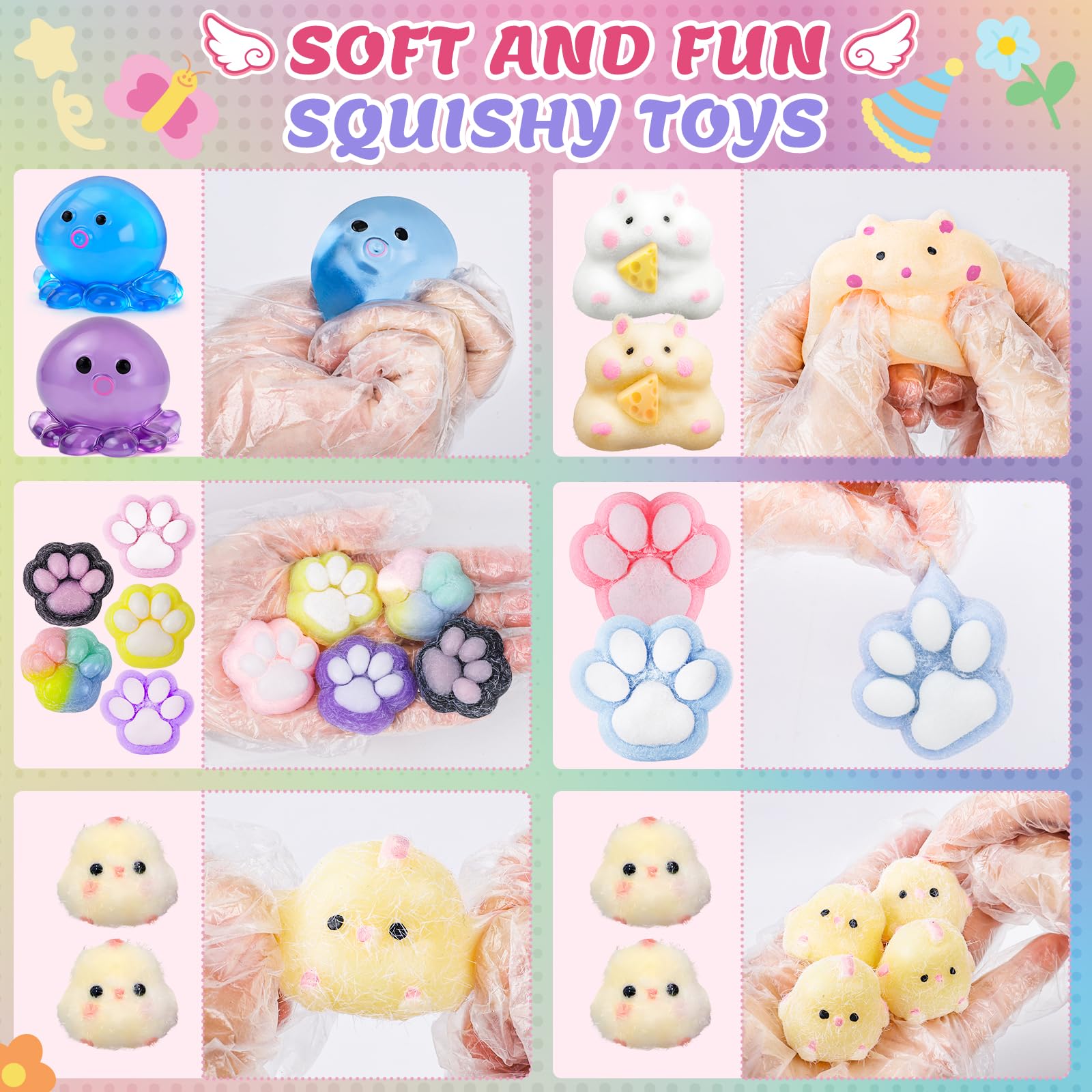 BESNEL Taba mini chick squishy portable fidget fun