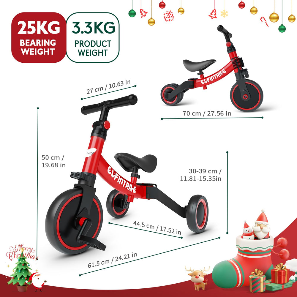 Besrey 5 in 1 bike easy assembly with clear manual