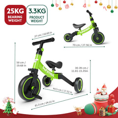 Besrey 5-in-1 toddler bike rubber handlebar for grip and control.