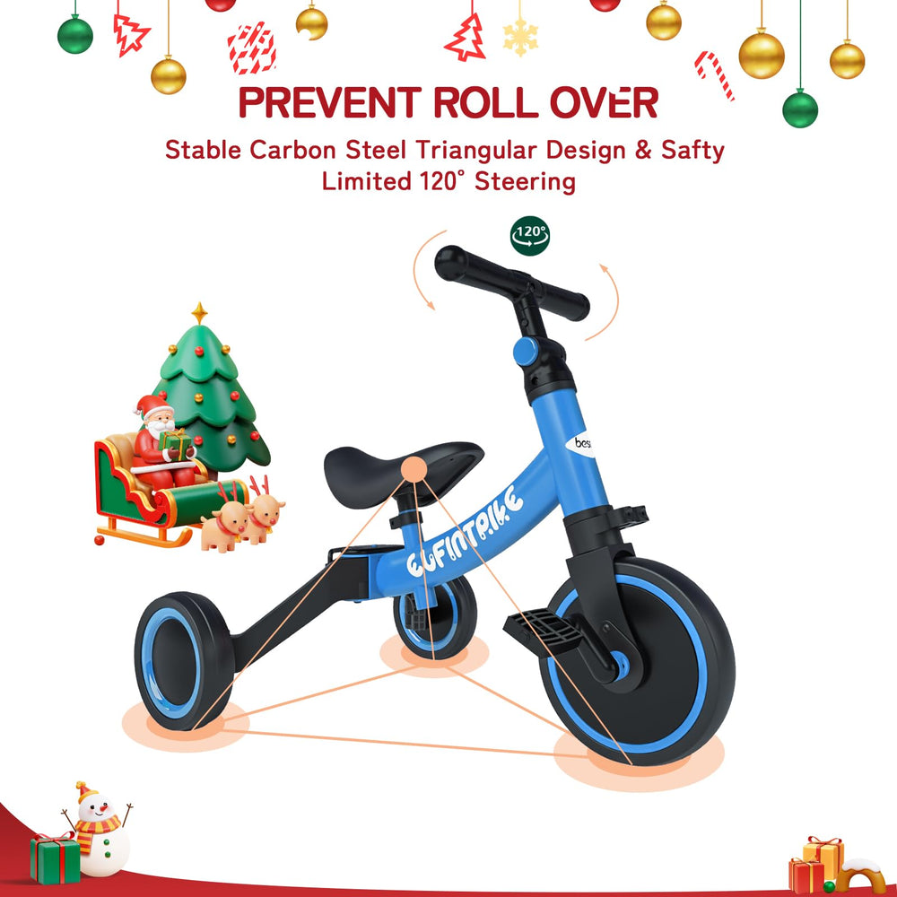 Besrey 5-in-1 wheel guards protect little feet during playtime.