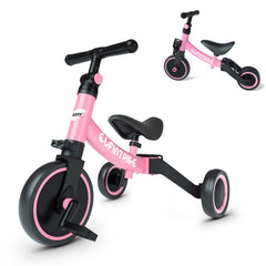 Besrey 5-in-1 toddler bike in full assembly ready for ages 1–4