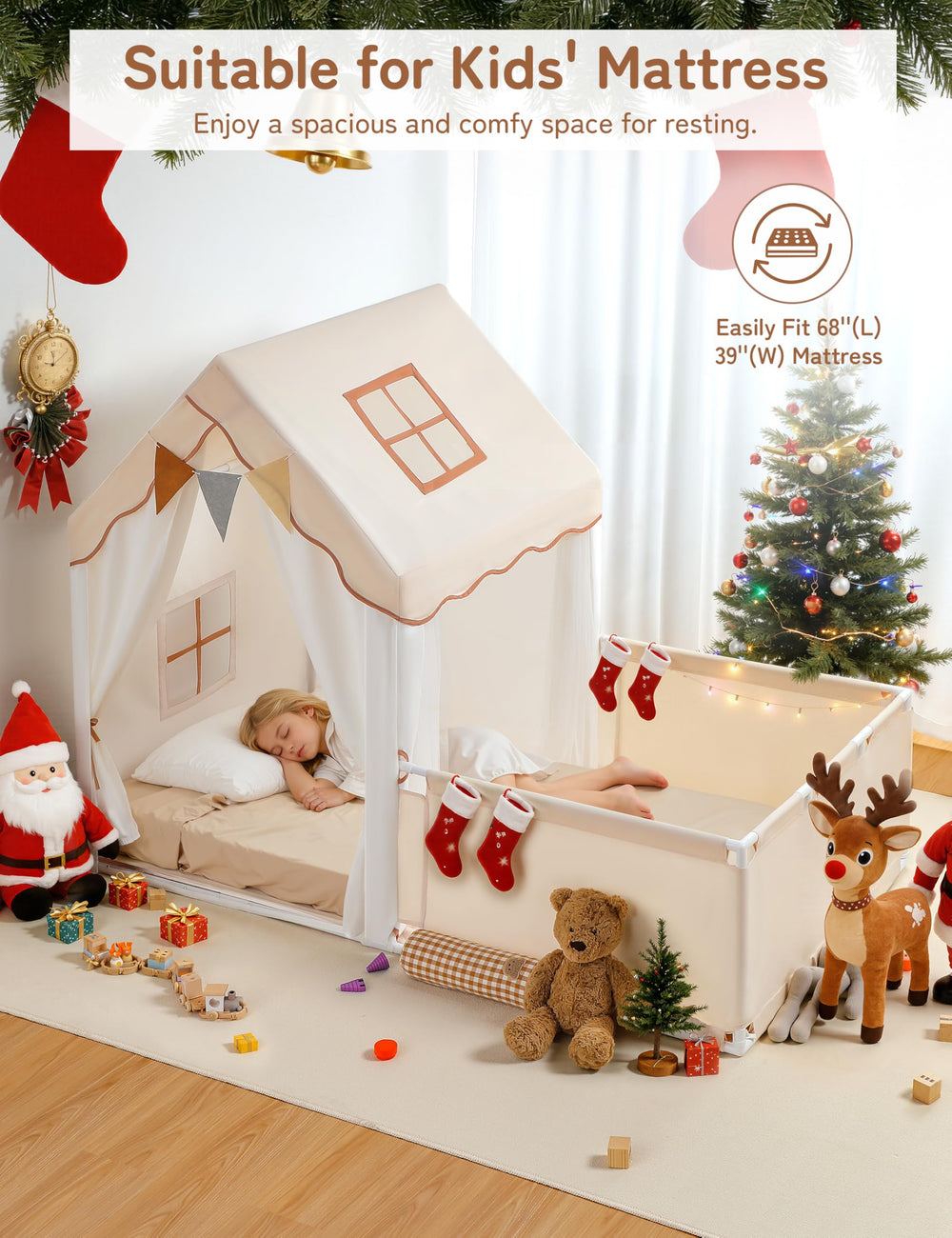 Besrey Indoor and outdoor use for play at home or park