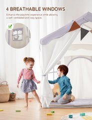 Besrey Christmas-ready play tent makes a charming gift for kids