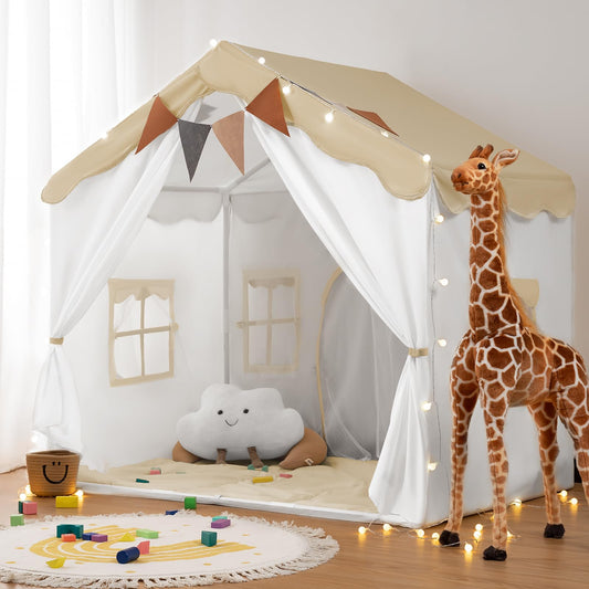 Besrey kids play tent with double doors for easy entry and open play