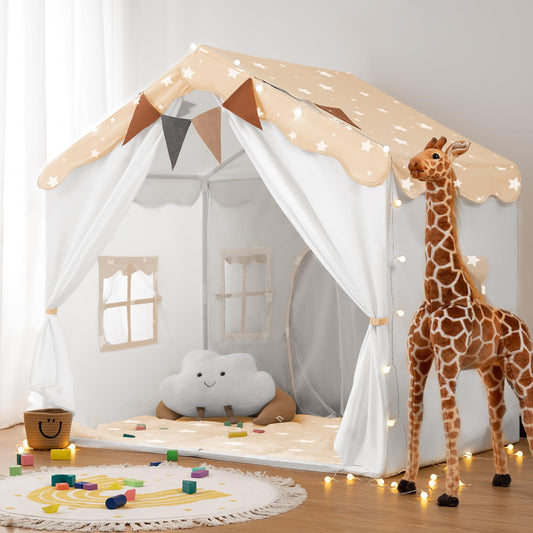 Besrey kids play tent with double doors for easy access and shared play.
