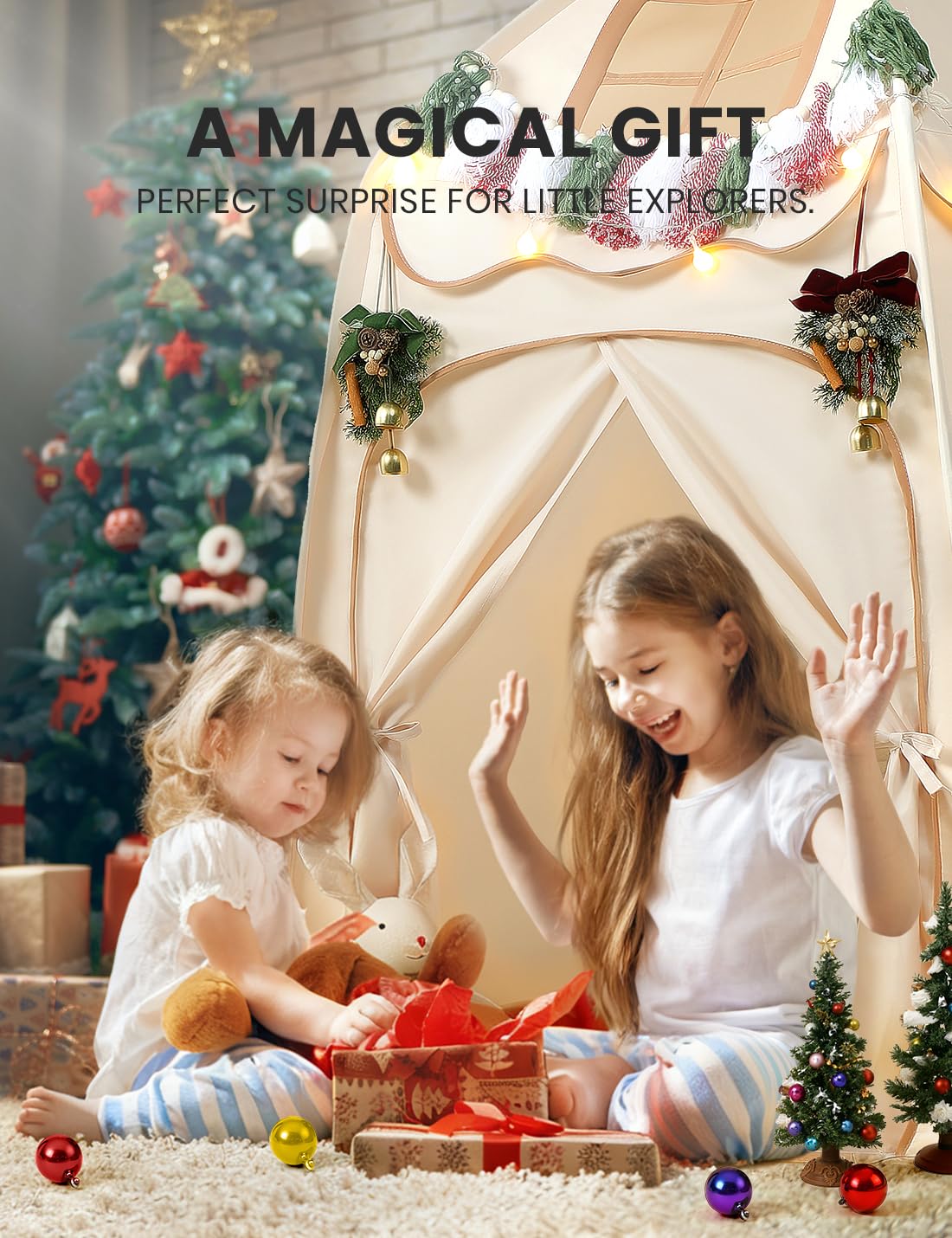 besrey Kids Play Tent indoor outdoor use suited for living rooms and backyards