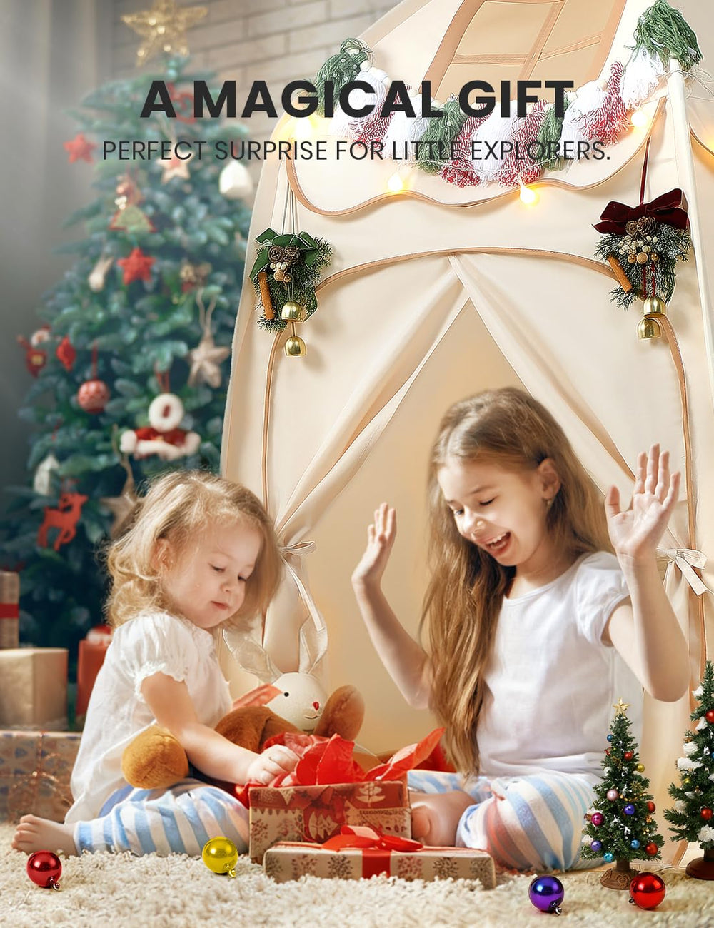 besrey Kids Play Tent indoor outdoor use suited for living rooms and backyards