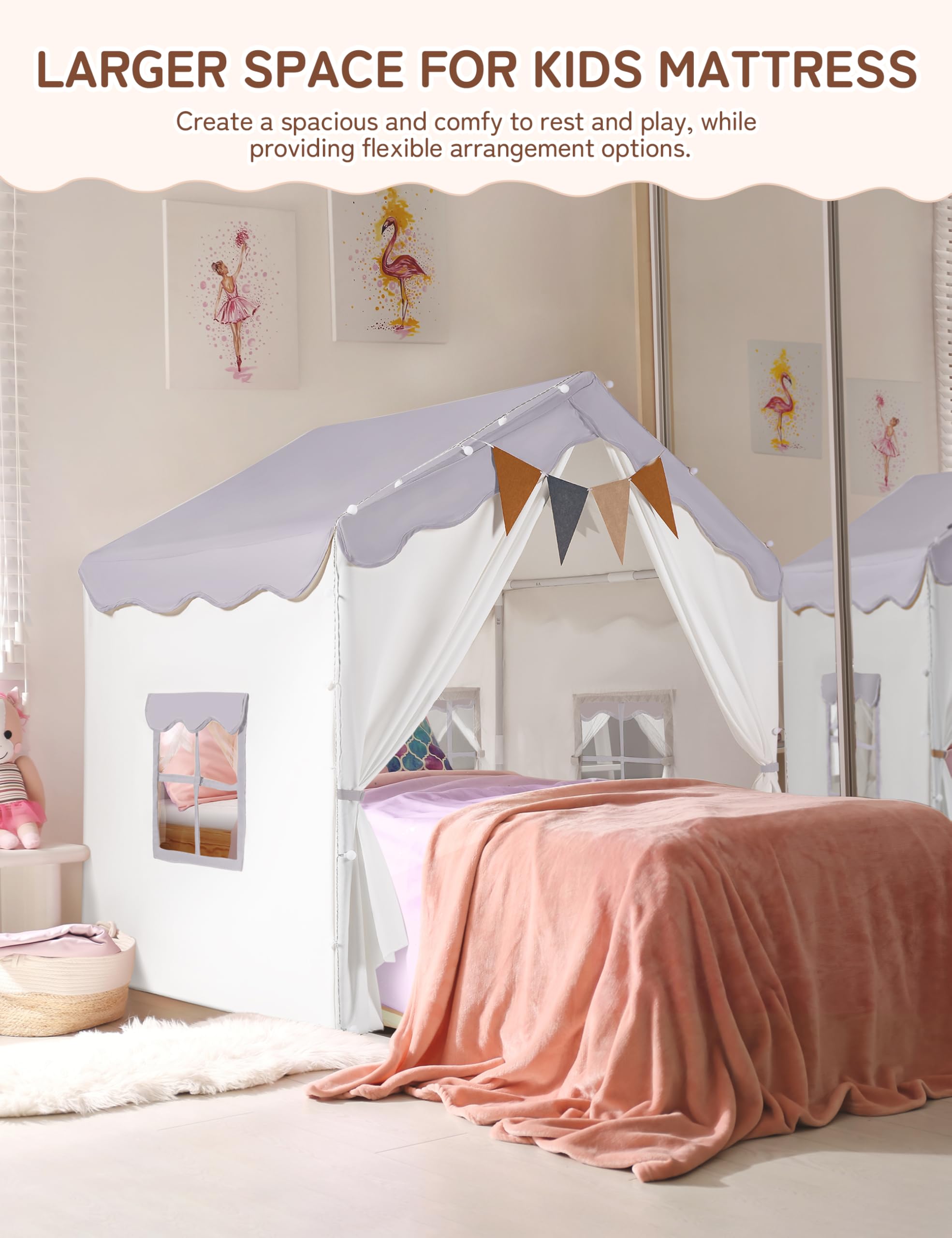 Besrey padded mat provides comfy, non-slip support during play