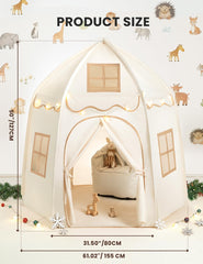 besrey Kids Play Tent size 61-31-5-51 inches supports group adventures