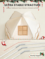 besrey Kids Play Tent soft fabric keeps skin comfortable during play