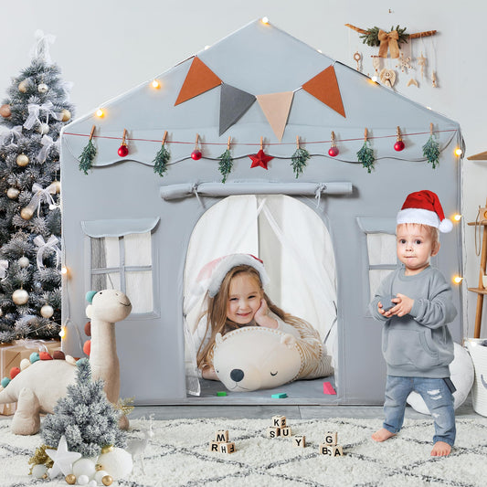 Besrey kids tent padded mat provides a comfy base for nap or story time.