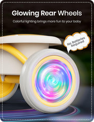 Besrey 18m–5y toddler tricycle design supports early steering skill development.