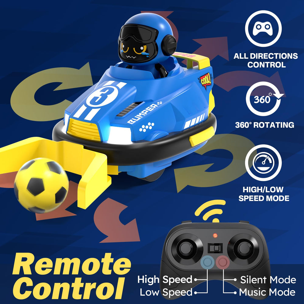 bessome 360 rotating bumper car offers smooth spin and responsive steering for dynamic tabletop races.