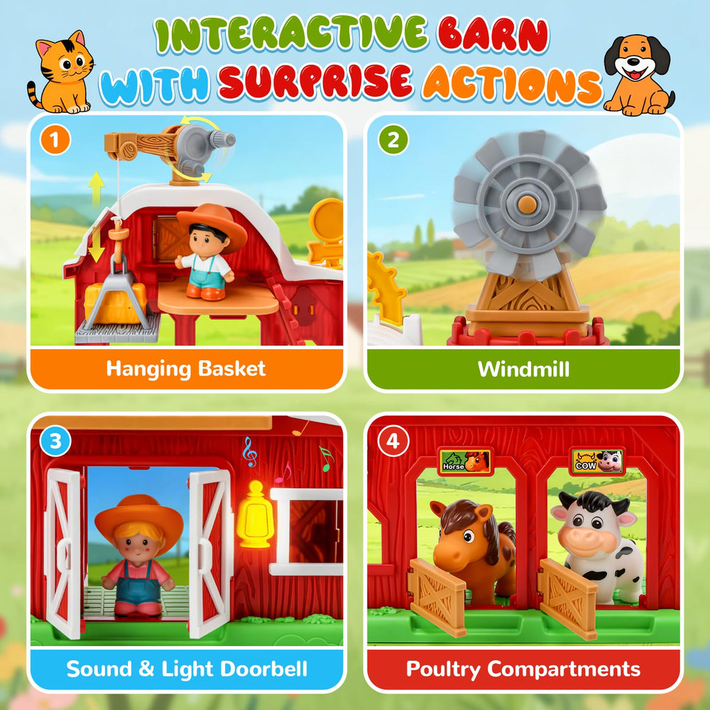 Bessome animal figures support animal recognition during pretend play