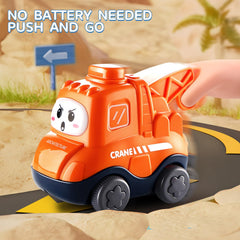Bessome rolling cars with trailer engage toddlers in tactile, on-the-go fun.