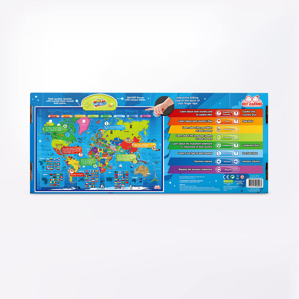 BEST LEARNING i-Poster battery-powered fun right out of the box
