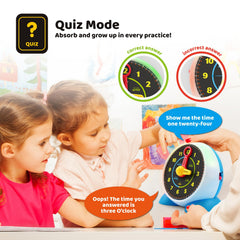 BEST LEARNING Learning Clock family playtime encourages interactive time-telling practice